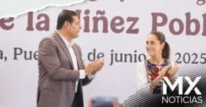 Sheinbaum inaugura torres en Hospital de la Niñez Poblana