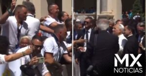 Golpean en la cabeza al papa León XIV (VIDEO)