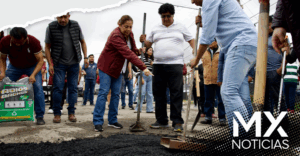 Vecinos de Amalucan desmienten ataques contra Laura Artemisa: “El bacheo sí funciona”