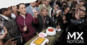 Con las mañanitas Festejan a Claudia Sheinbaum en la mañanera por su cumpleaños