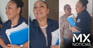 Captan a trabajadora del IMSS golpeando a paciente (VIDEO)