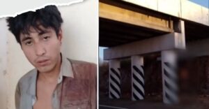 Revelan VIDEO de presuntos volteados de La Chapiza; serían los colgados de Culiacán