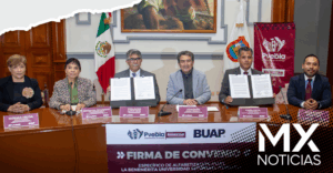 Firman Gobierno de Puebla y BUAP convenio para alfabetizar a personas en zonas vulnerables
