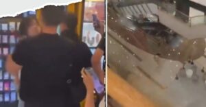 Mujer se lanza del tercer piso tras no conseguir un Labubu (VIDEO)