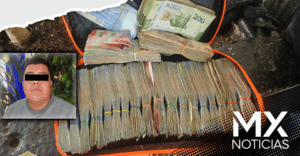 Detienen a motociclista por no portar casco… y descubren cocaína, cartuchos y casi un millón de pesos en efectivo
