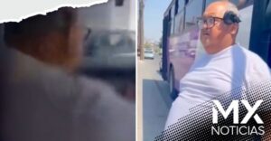 Exhiben a chofer de camión para mujeres por ver porno mientras manejaba (VIDEO)