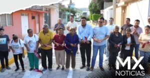 Ariadna Ayala entrega obra con sentido social en Lomas de Temaxcalapa