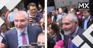 VIDEO | Adán Augusto López regresa al Senado; evita declaraciones