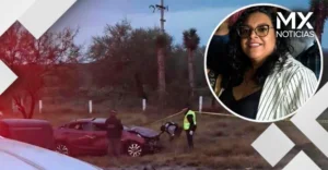 Empresaria restaurantera muere tras volcadura en carretera de Nuevo León