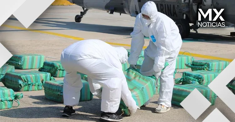 Marina asegura cerca de dos toneladas de cocaína en Guerrero