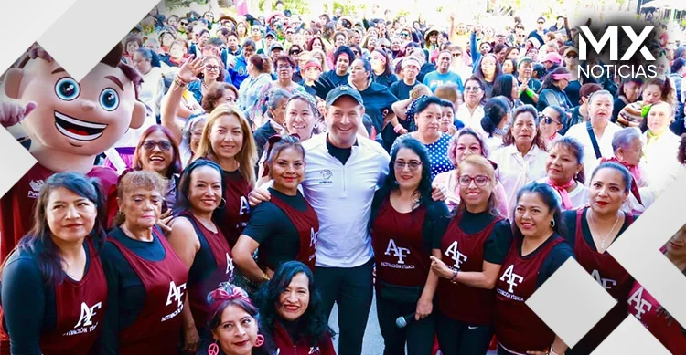 Realiza gobierno de Pepe Chedraui activación física musicalizada por el Mes de las Personas Adultas Mayores