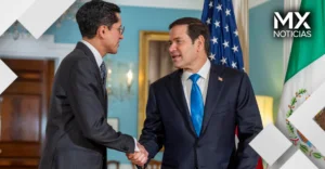 Marco Rubio recibe al canciller Roberto Velasco en Washington