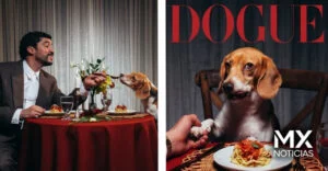 Bad Bunny y su perrita Sansa conquistan la portada de Vogue