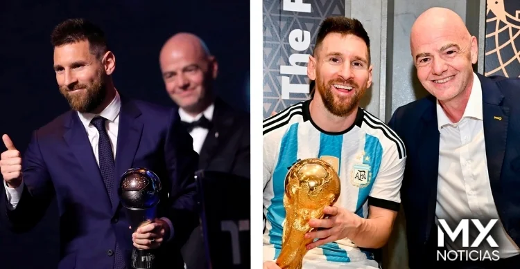 Infantino dedica emotivas palabras a Messi y reconoce su legado con Argentina