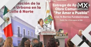 Inversión de 12.4 mdp, para rehabilitar barrios fundacionales de Puebla con Obra Comunitaria: Laura Artemisa