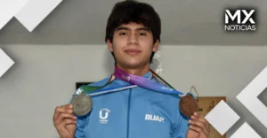 Esgrimista de la BUAP conquista dos medallas en la Olimpiada Nacional 2026