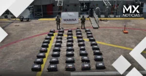 Marina confisca 1.6 toneladas de cocaína en Michoacán