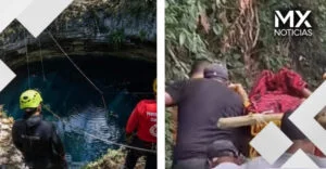 Rescatan con vida a buzo desaparecido; permaneció sumergido 15 días en un cenote