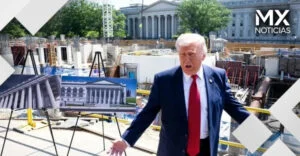 Trump presume remodelaciones en la Casa Blanca y muestra avances del helipuerto