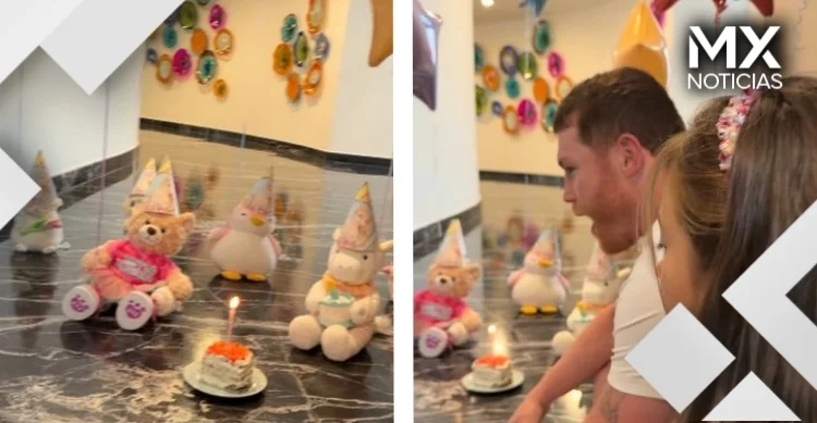 VIDEO | Canelo Álvarez enternece las redes con sorpresa de cumpleaños para su bebé