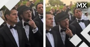 VIDEO | Captan a Peña Nieto en lujosa boda junto a empresario ligado a Pegasus