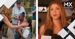 VIDEO | Shakira llega a Colombia;  reconstruirá escuelas tras terremoto