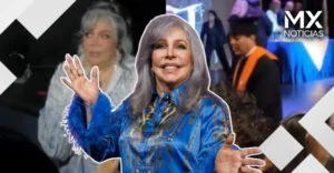 VIDEO | Verónica Castro reaparece con oxígeno en la graduación de Cristian Castro