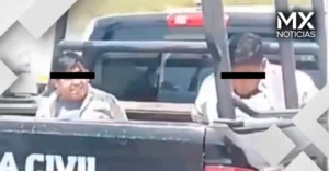 Detienen a dos hombres por portar uniformes y camioneta con logos falsos de CFE en Monterrey