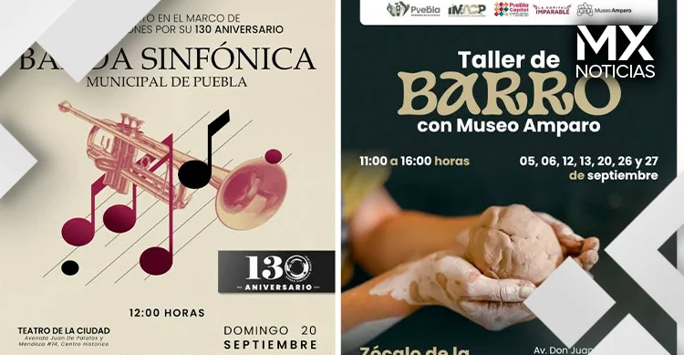 Gobierno de Pepe Chedraui invita a disfrutar un fin de semana lleno de cultura, música y diversión en Puebla