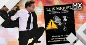 Profeco alerta por posible fraude con supuestos conciertos de Luis Miguel