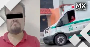 IMSS separa de su cargo a conductor de ambulancia tras accidente en Azcapotzalco