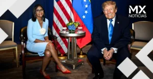 Trump y Delcy Rodríguez sostienen primera reunión en Nueva York