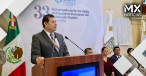 En el estado de Puebla se garantizan los derechos humanos para una vida democrática: Armenta Mier