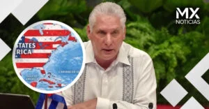 Miguel Díaz-Canel, presidente de Cuba, se suma al rechazo por el mapa de Trump