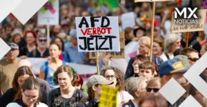 Alemanes protestan contra la victoria del partido de ultraderecha AfD