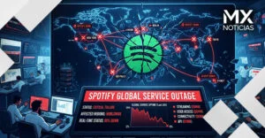 Spotify sufrió fallas a nivel mundial