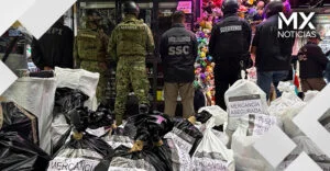 Aseguran posible mercancía apócrifa en ‘Friki Plaza’ de CDMX