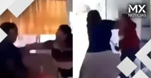 VIDEO | Maestra y mamá se agarran a golpes en salón de clases