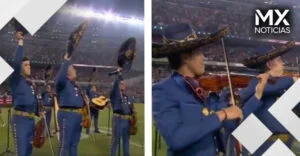 VIDEO | Mariachis sorprenden con presentación en partido de la NFL