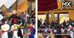 VIDEO | Niño se confunde y grita ‘Viva la Rosa de Guadalupe’ en festejo patrio