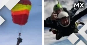 VIDEO | Príncipe Harry cumple promesa y se lanza de paracaídas
