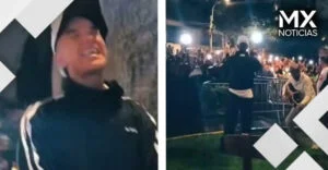 VIDEO | Robbie Williams sorprende a sus fans con concierto improvisado tras cancelación