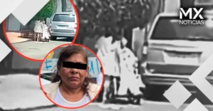 Captan en video a mujer agrediendo a adulta mayor de 96 años con demencia senil en plena calle