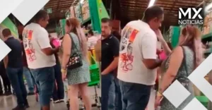 Familia prueba helado con el dedo en Bodega Aurrera y lo devuelve al congelador; video causa indignación