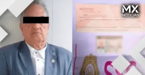 Detienen a hombre tras intentar cobrar cheque de 5 millones de pesos