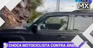 Atropellan a reportera y camarógrafo durante transmisión en vivo en Monterrey
