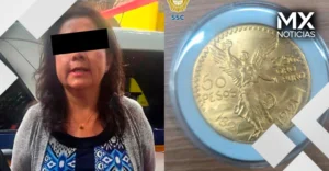 Detienen a mujer por presunto fraude de 80 mil pesos; vendieron réplica de centenario en la Condesa