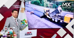 Puebla transforma 558 kilómetros de vialidades con 13 trenes de pavimentación