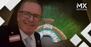 VIDEO | Candidato de Austria promete devolver a México Penacho de Moctezuma