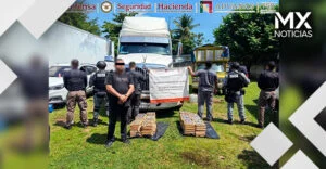 Detienen en Chiapas a hombre que transportaba 171 kilogramos de cocaína